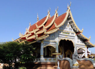 วัดเกาะกลาง ตำบลป่าแดด อำเภอเมืองเชียงใหม่