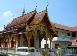 วัดเมืองลัง ตำบลป่าตัน อำเภอเมืองเชียงใหม่