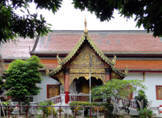 วัดสันป่าข่อย ตำบลวัดเกตุ อำเภอเมืองเชียงใหม่