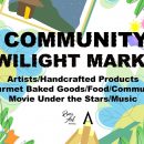 Community Twilight Market 27th March 2021 1.00pm - 10.00pm River Art Hotel