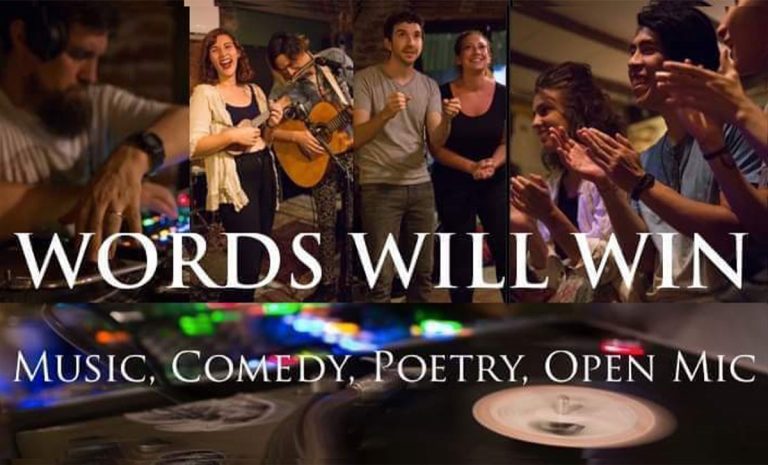 Words Will Win - March Edition 17 March 2021 7.45pm at Thapae East - Venue for the Creative Arts