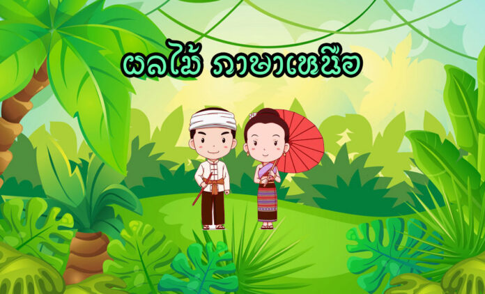 พืช ผัก ผลไม้ ภาษาเหนือ ภาษากำเมือง