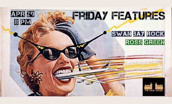 Friday Features - Swan Bay Rock/Ross Green at The Moat House on 29 April 2022 8pm