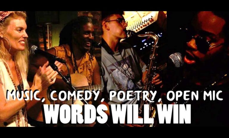 WORDS WILL WIN! at Thapae East - Venue for the Creative Arts on Thursday 12 May 2022 7PM