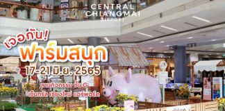 ฟาร์มสนุก กิจกรรมเด็กแสนสนุก จำลองวิถีชาวฟาร์ม ฟาร์มสนุก 17-21 มิถุนายน 2565 ชั้น G เซ็นทรัล เชียงใหม่ แอร์พอร์ต ฟาร์มสนุก ยกทั้งฟาร์มมาไว้ในศูนย์การค้า เตรียมพบกับงานที่เด็กๆ และครอบครัวจะได้ร่วมสนุกไปพร้อมๆกัน กับกิจกรรมฟาร์มสนุก