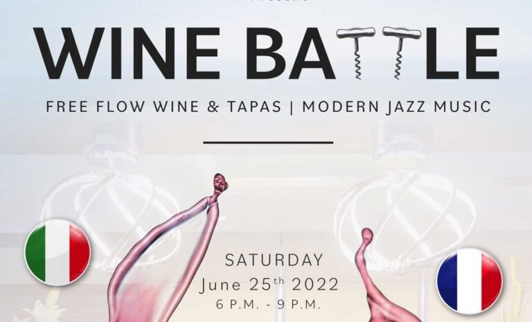 Wine Battle @ Executive lounge Furama hotel วันเสาร์ที่ 25 มิถุนายน 2022 เวลา 18:00 - 21:00 น. ชั้น 17 โรงแรม ฟูราม่า เชียงใหม่