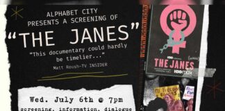 Screening of the critically acclaimed documentary “The Janes” Screening of the critically acclaimed documentary “The Janes” this Wednesday 6th July 2022 starting 7pm-10pm at Chomdoi Condotel 1 (Square Building inside Courtyard 1st Level)