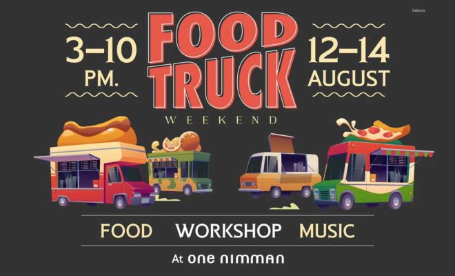 Food Truck Weekend at One Nimman วันที่ 12-14 สิงหาคมนี้ เริ่มเวลา 15.00-22.00 น.