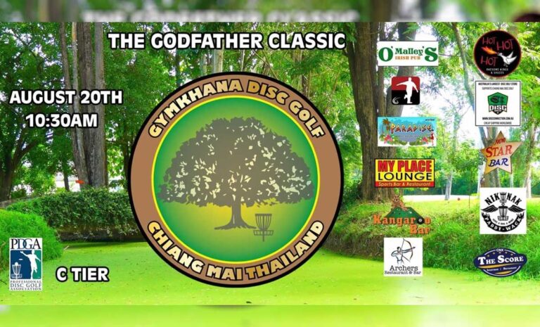 The Godfather Classic presented by Chiang Mai Disc Golf on Saturday August 20 2022 at Gymkhana Sports Club