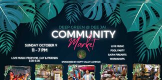 Community Market @ Deep Green / DeeJai Garden Community Market @ Deep Green / DeeJai Garden on This Sunday 2022 October 9th 11:00-18:30 at Deejai Chiang Mai