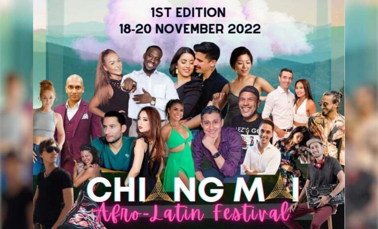 Chiangmai Afro-Latin Festival 2022 on November 18-20 2022 starting 19.00-0.00  at Furama Chiang Mai