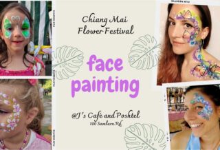 Flower Festival Face Painting