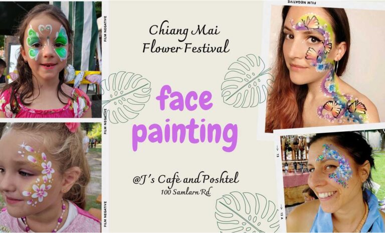 Flower Festival Face Painting