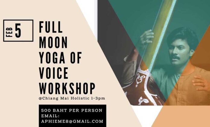 Full Moon Yoga of Voice Workshop2023