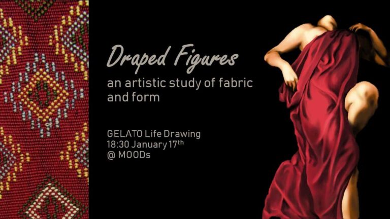 GELATO Life Drawing - Draped Figures 2023
