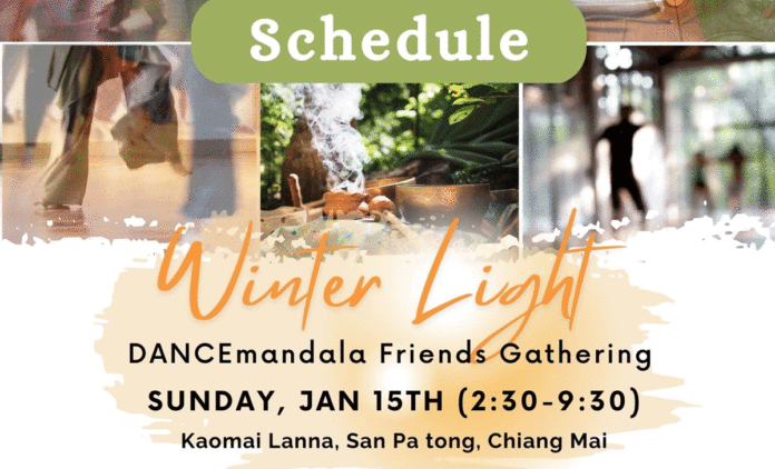 Winter Light: DANCEmandala, Dinner & Kirtan (Chiang Mai)
