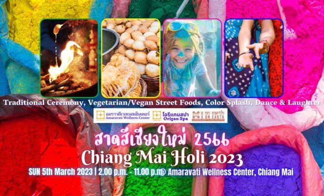 Chiang Mai Holi 2023
