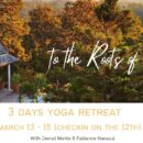 3 days yoga retreat. To the roots, philosophy and lifestyle of Yoga.