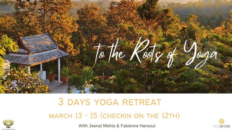 3 days yoga retreat. To the roots, philosophy and lifestyle of Yoga.