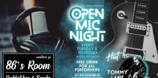 Open Mic at 86’s Room