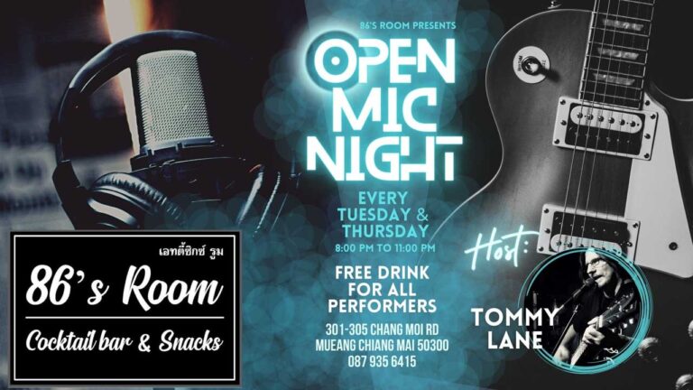 Open Mic at 86’s Room