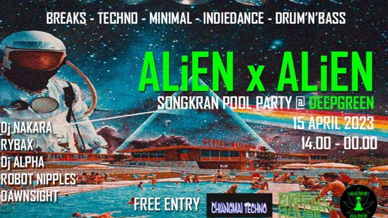 AliEn songkran pool party