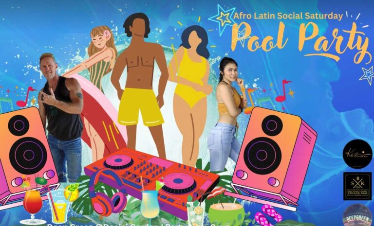 Afro Latin Social Saturday Pool Party