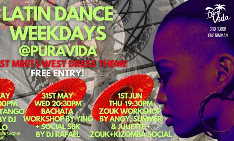 LATIN DANCE WEEKDAYS