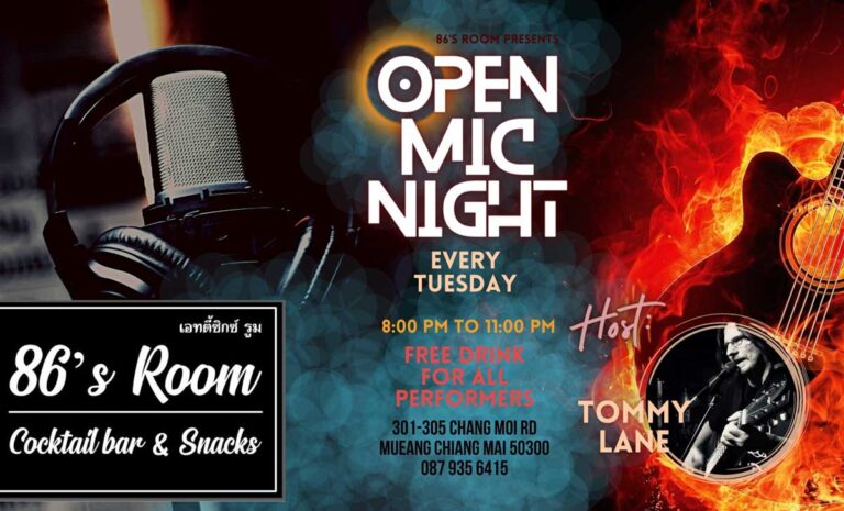 Open Mic at 86’s Room