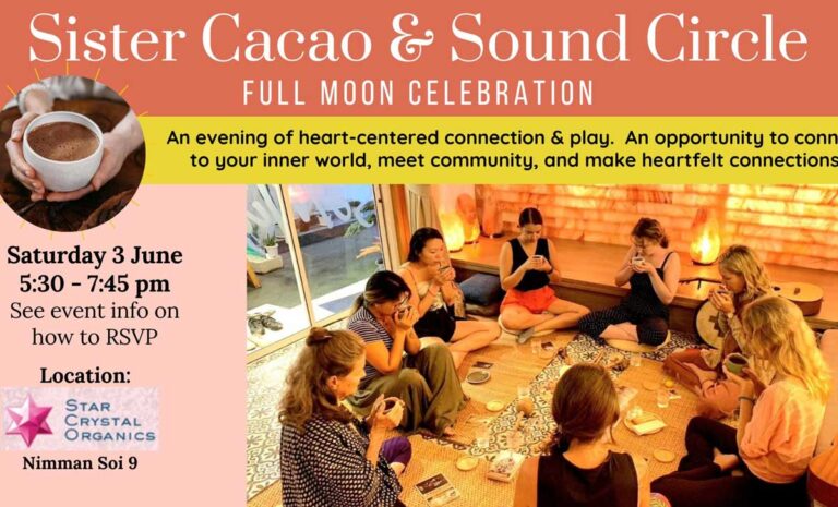Sister’s Cacao & Sound Ceremony
