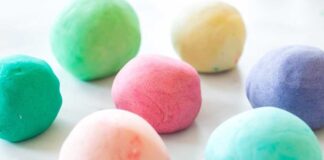 Edible Play Dough ดินน้ำมันทานได้