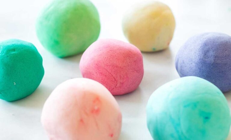 Edible Play Dough ดินน้ำมันทานได้
