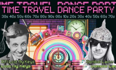 TIME TRAVEL DANCE PARTY on February 3,2024 start at 8PM until 2AM at Deaf Shop