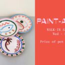 PAINT-A-POT Pottery Painting on Sunday April 14,2024 at Mitt Studio from 10AM-5PM.