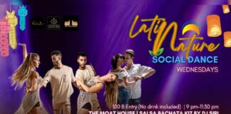 WEDNESDAY Latin Nature Social Dance | Salsa Bachat Kiz WEDNESDAY Latin Nature Social Dance | Salsa Bachat Kiz on Wednesday, March 18th, 2026 from 9PM-11.30PM. at The Moat House