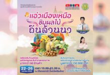 แอ่วเมืองเหนือ ชิมผลไม้ ถิ่นล้านนา แอ่วเมืองเหนือ ชิมผลไม้ ถิ่นล้านนา วันที่ 22-26 เมษายน 2569 ณ มีโชคพลาซ๋า เชียงใหม่