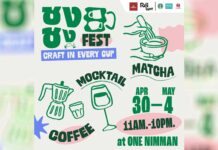 ชงชง FEST – Craft in Every Cup ชงชง FEST – Craft in Every Cup วันที่ 30 เมษายน – 4 พฤษภาคม 2569 เวลา 11.00 - 22.00 น. ณ วันนิมมาน