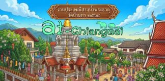งานสรงน้ำพระธาตุ วัดบ้านท่า ต.ปงตำ อ.ไชยปราการ จ.เชียงใหม่ งานสรงน้ำพระธาตุ วัดบ้านท่า(วัดสุปัฎนาราม) ต.ปงตำ อ.ไชยปราการ วันที่ 14-15 มิถุนายน 2569 ณ วัดบ้านท่า บ้านท่า ตำบลปงตำ อำเภอไชยปราการ จังหวัดเชียงใหม่