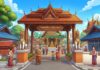 ประเพณีสรงน้ำพระธาตุวัดสบเลิม(วัดชัยเกษม) ต.บ้านเป้า อ.แม่แตง ประเพณีสรงน้ำพระธาตุวัดสบเลิม(วัดชัยเกษม) ประจำปี 2569 วันอังคารที่ 12 พฤษภาคม 2569 ณ วัดสบเลิม(วัดชัยเกษม) ตำบลบ้านเป้า อำเภอแม่แตง จังหวัดเชียงใหม่
