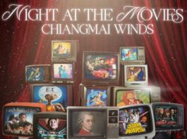 Night at the movies Chiang Mai Winds Night at the movies Chiang Mai Winds วันเสาร์ที่ 9 พฤษภาคม 2569 เวลา 19.00 น. ณ อาคาร 75 ปี สภาคริสตจักรฯ เชียงใหม่