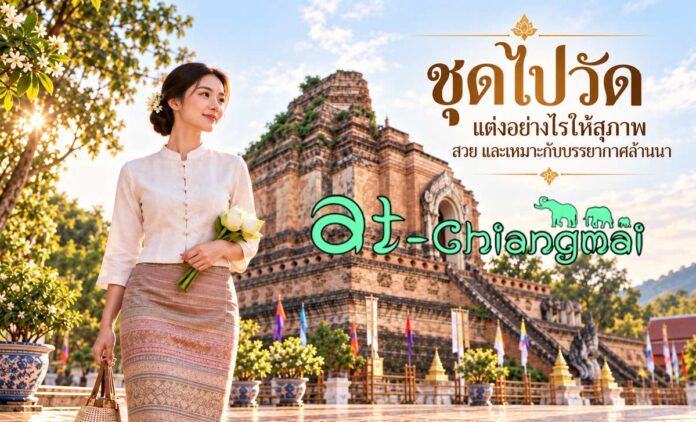 ชุดไปวัด แต่งอย่างไรให้สุภาพ สวย และเหมาะกับบรรยากาศล้านนา
