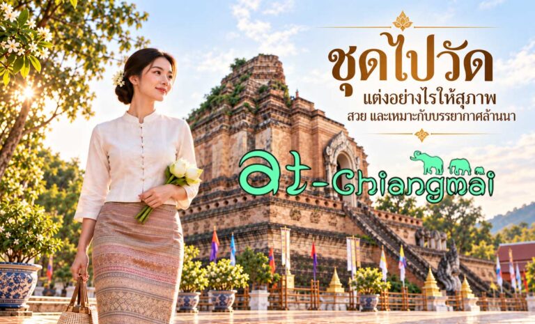 ชุดไปวัด แต่งอย่างไรให้สุภาพ สวย และเหมาะกับบรรยากาศล้านนา