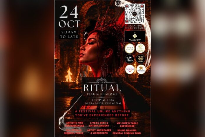 THE RITUAL FESTIVAL 2026 - FIRE & SHADOW at ดาราเทวี เชียงใหม่
